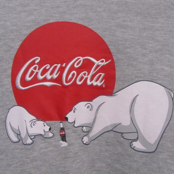 Only & Sons Coco-Cola Crew Neck Christmas Sweater - Mens L - Picture 3 of 6